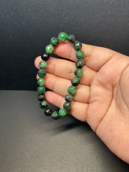 RUBY ZIOSITE FACETED 