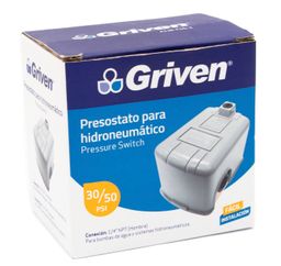 PRESOSTATO PARA HIDRONEUMÁTICO GRIVEN 30/50PSI
