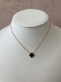 Black Pendant Necklace
