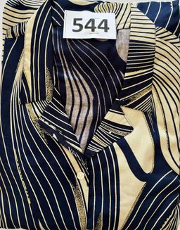 D.No. 544 Blue Modern Abstract Print Kurta Set (1150)