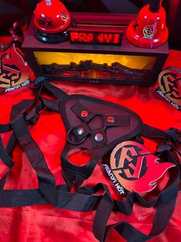 Arnés de doble consolador 