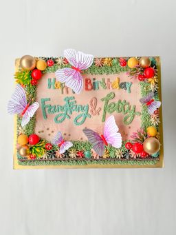 ʙᴜᴛɢᴀʀғʟɪᴇs & ʙᴜᴛᴘᴇᴀʀʟғʟɪᴇs ᴄᴀᴋᴇs🦋🎂