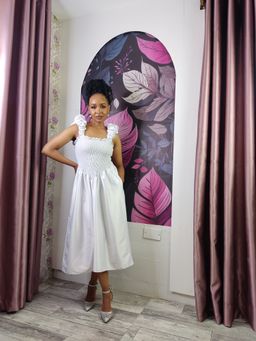 Aura Dress - White