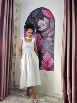 Aura Dress - White