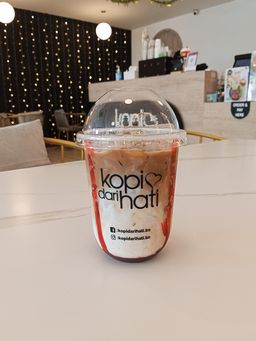 Strawberry Coffee Latte