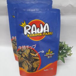 RAJA Keripik Paru Pedas 100gr