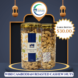 W180 ROASTED Cashew Nuts (Large)