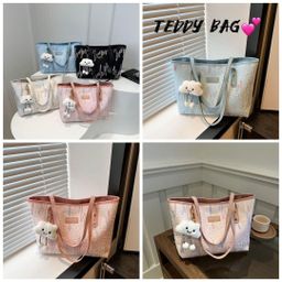 Teddy tote bag 