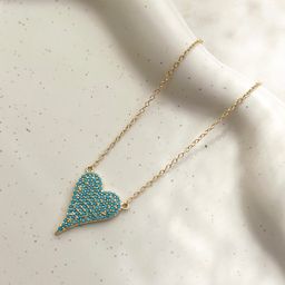 Turquoise Heart Necklace