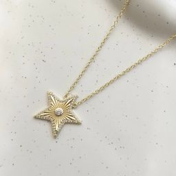 Shiny Star Necklace 