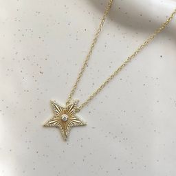 Shiny Star Necklace 