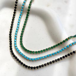 Color Tennis Necklace