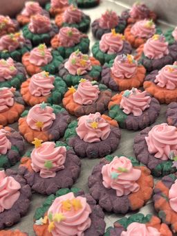 Unicorn Strawberry Fudge Tart