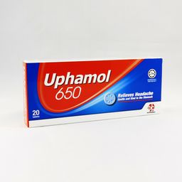 Doupharma Uphamol 650MG Tab 2X10'S rm5