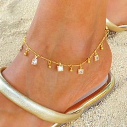 GeoGlow Anklet