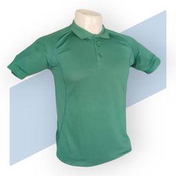 Green Sports Polo T-shirt For Men