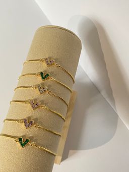 Sparkle Heart Bracelet