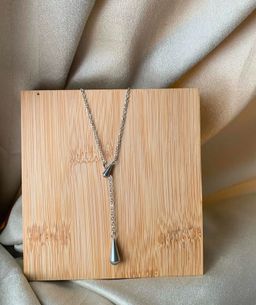 Water-drop Charm Y Lariat Necklace ✨