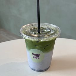 Iced Blueberry Matcha
