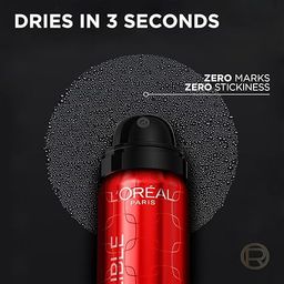 L'Oréal Paris Infallible 3-Second Setting Spray, Long-Lasting Fixing Spray for Face, Lightweight and Non-Sticky, Transfer-Proof, Up to 36H Wear, 75ml