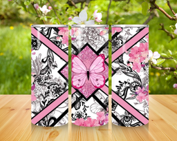 Pink Lace Tumbler (Hot/Cold)