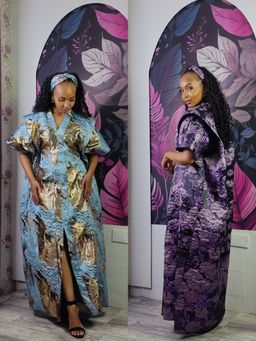 The Regina Royale Brocade Boubou Gown 