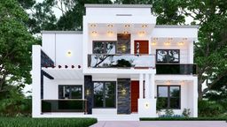 4-Bedroom Two-Story Residential Duplex