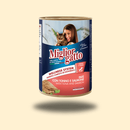 MIGLIOR GATO - Pâté pour Chat - Saumon 