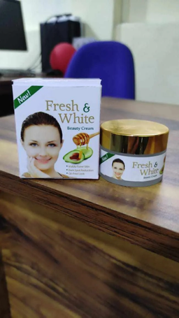 fresh and white beauty cream