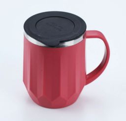 400ml Insulated Stainless Steel Vacuum Wall Luxury Tea Coffee Mug with Lid