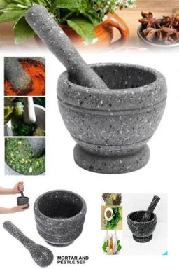 Morta and pestle
