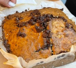 Banana bread con chocolate 