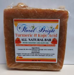 Turmeric & Kojic Acid All-Natural Soap Bar