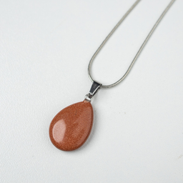 Gemstone Pendants on 925 silver plated chain 