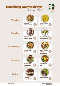 Breakfast + Lunch / Dinner (10 days) ⚜️ Best Seller ⚜️