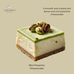 Mini Pistachio Cheesecake ( for 1 person )