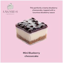 Mini Blueberry Cheesecake ( for 1 person )