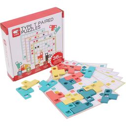 T Shape Wooden Puzzle