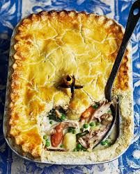 Chicken Pot Pie with Leek & Mushrooms