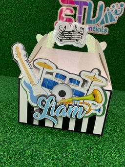 3D GLITTER GABLE BOXES (EMPTY)