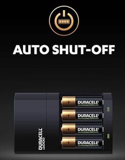 Duracell 45 Minutes Battery Charger for 2 AA and 2 AAA Battery