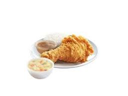 Jollibee (C6) 1-pc Chicken with Rice and Macaroni Soup