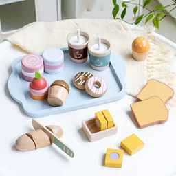 Wooden Breakfast Buffet