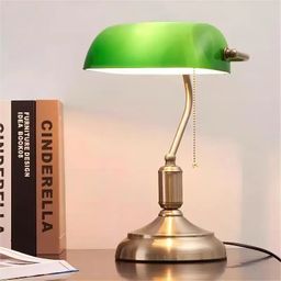 Desk Lamp Luxurious - Lampu Meja Baca Belajar Ruang Kantor Kamar Tidur Mewah Sentuhan Artistik Vintage