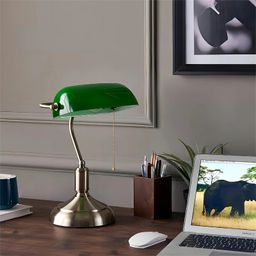 Desk Lamp Luxurious - Lampu Meja Baca Belajar Ruang Kantor Kamar Tidur Mewah Sentuhan Artistik Vintage