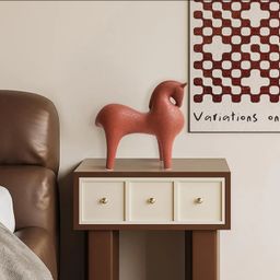 Patung Kuda Nordic Premium Material Logam Kuat Mewah Estetik Elegan Citra Garden Hiasan Dekorasi Modern Kantor Rumah