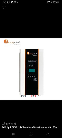 Felicity 3.5KVA/24V None Hybrid Inverter 