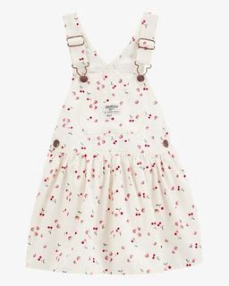 Cherry-Print Jumper Dress (3mths to 5T)