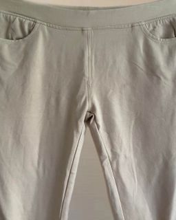 Ruched Hem Cropped Pants