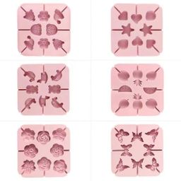 Molde Silicone para Bolos Lillipop-Sambapito